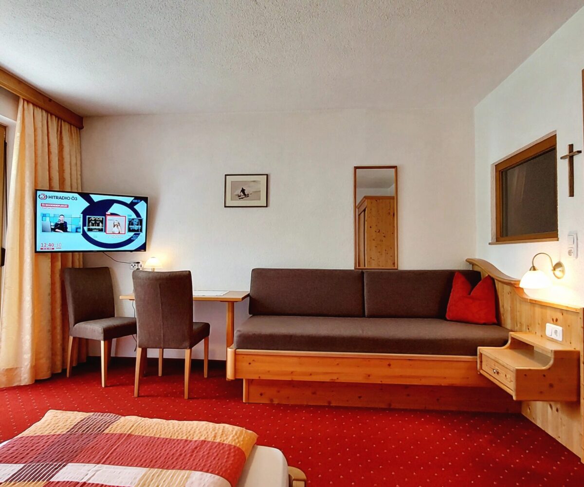 Ferienwohnung-Schlafzimmer-Ischgl