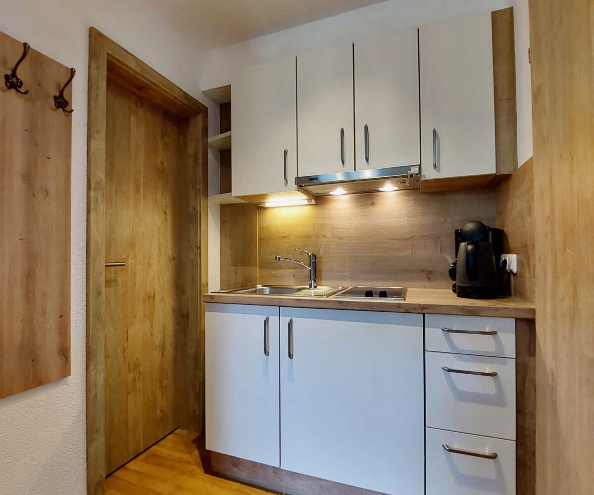 Küchenzeile-Studio-Apartments-Kappl-Brandau