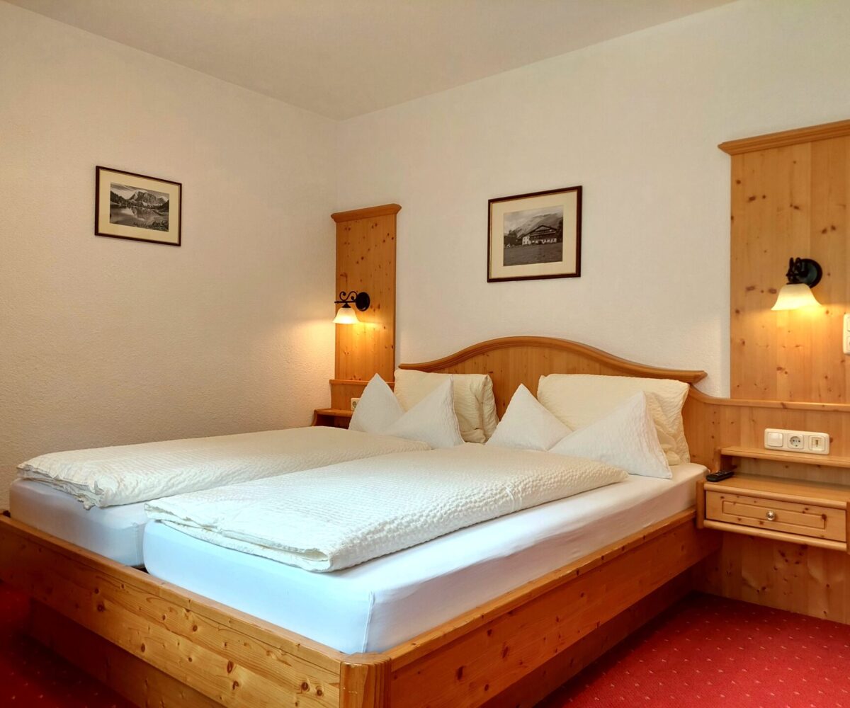 Schlafzimmer in Ferienwohnung Kappl Pazaun