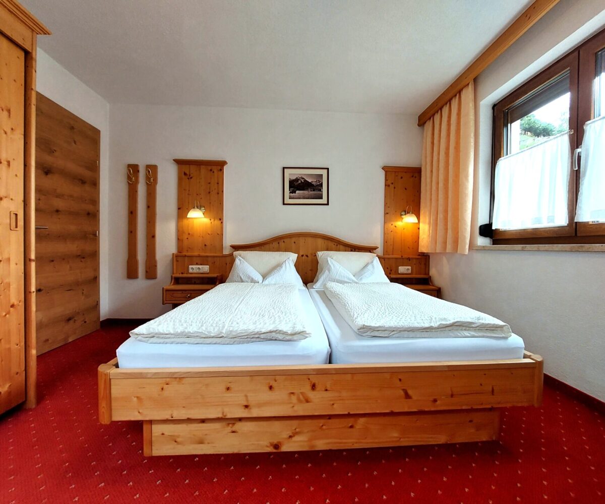 Kappl Ferienwohnung Schlafzimmer